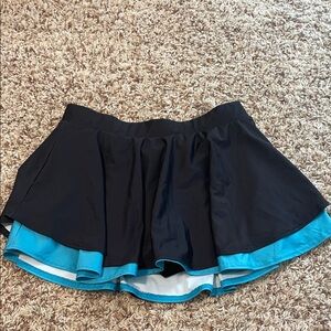 Stylish Black and Blue Women's Shorts